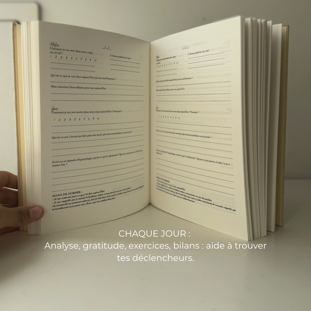 Carnet d'apaisement hyperphagie